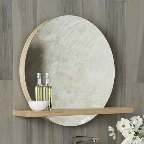 Étagère de salle de bain en bois 34