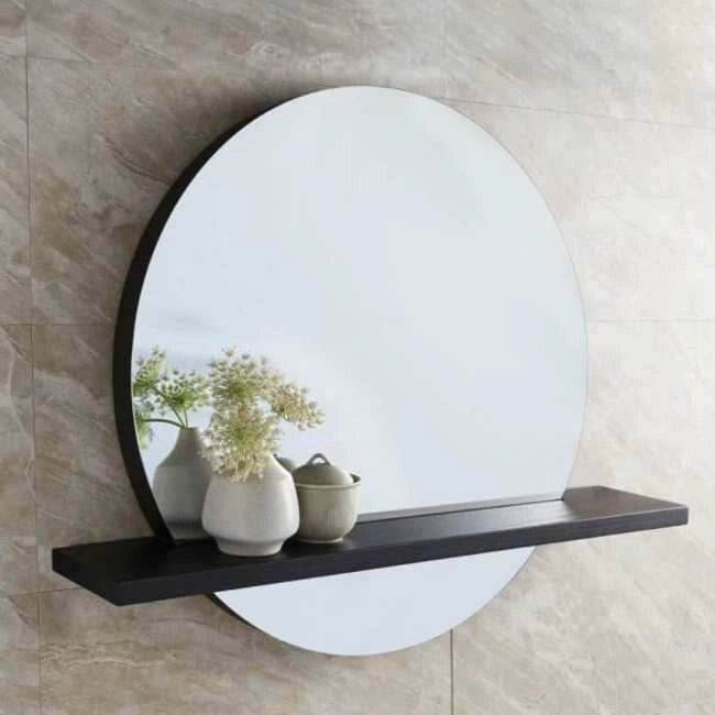 Étagère de salle de bain en bois 34