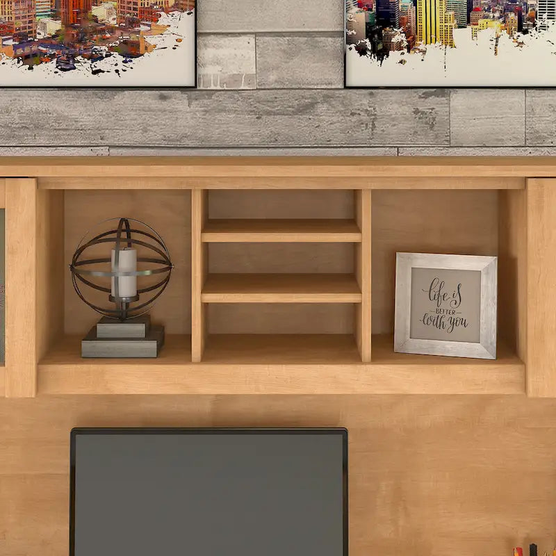 Hutch de 72 po pour bureau en L