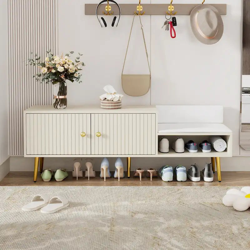 Banc à chaussures moderne