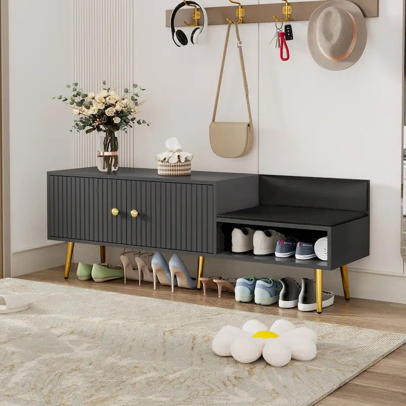 Banc à chaussures moderne