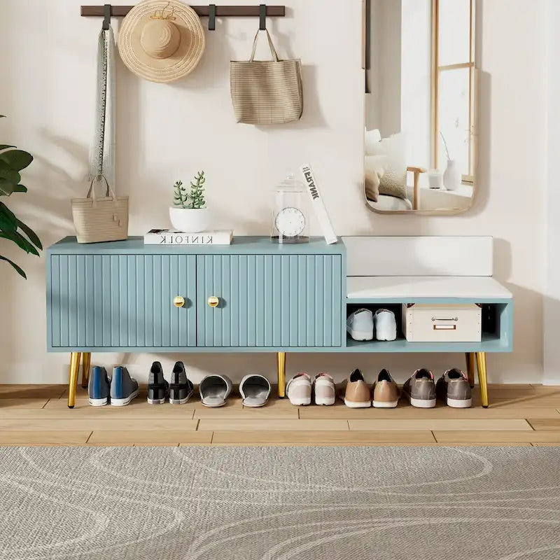 Banc à chaussures moderne