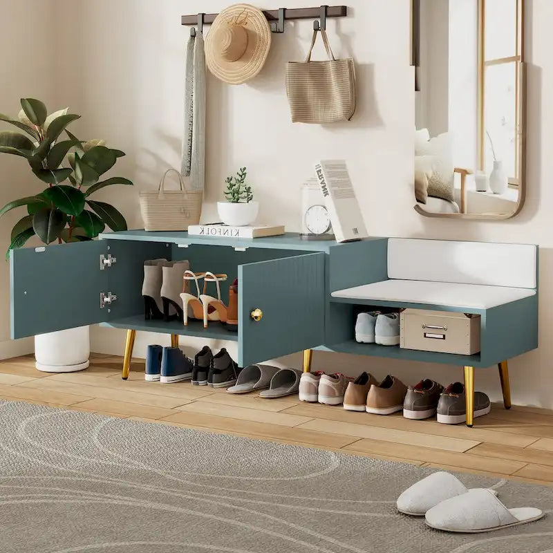 Banc à chaussures moderne