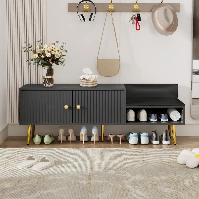 Banc à chaussures moderne