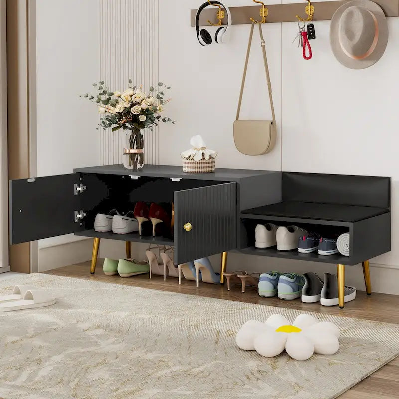 Banc à chaussures moderne