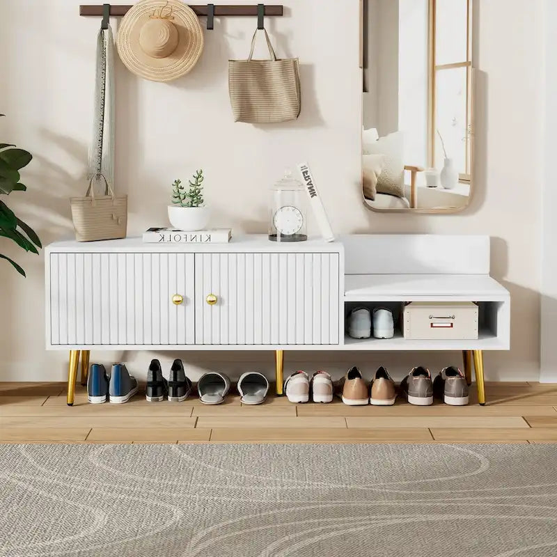 Banc à chaussures moderne