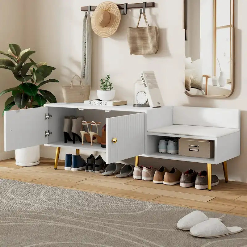 Banc à chaussures moderne