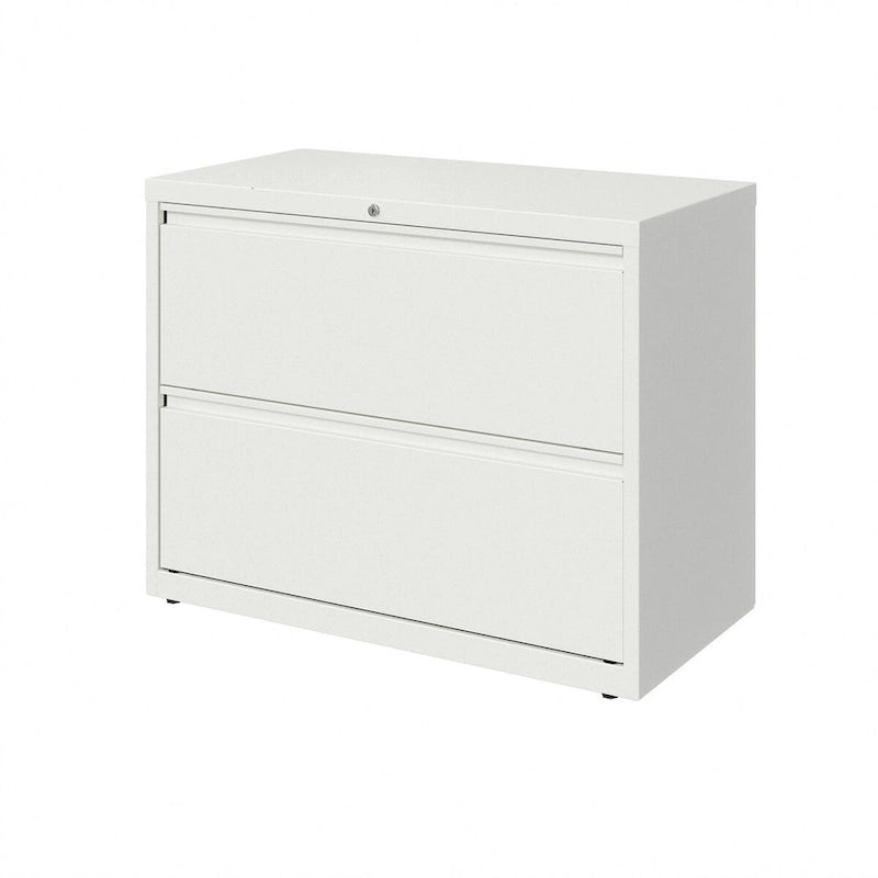 Classeur latéral en métal à 2 tiroirs de 36 W pour la maison/le bureau avec finition texturée mate de qualité supérieure