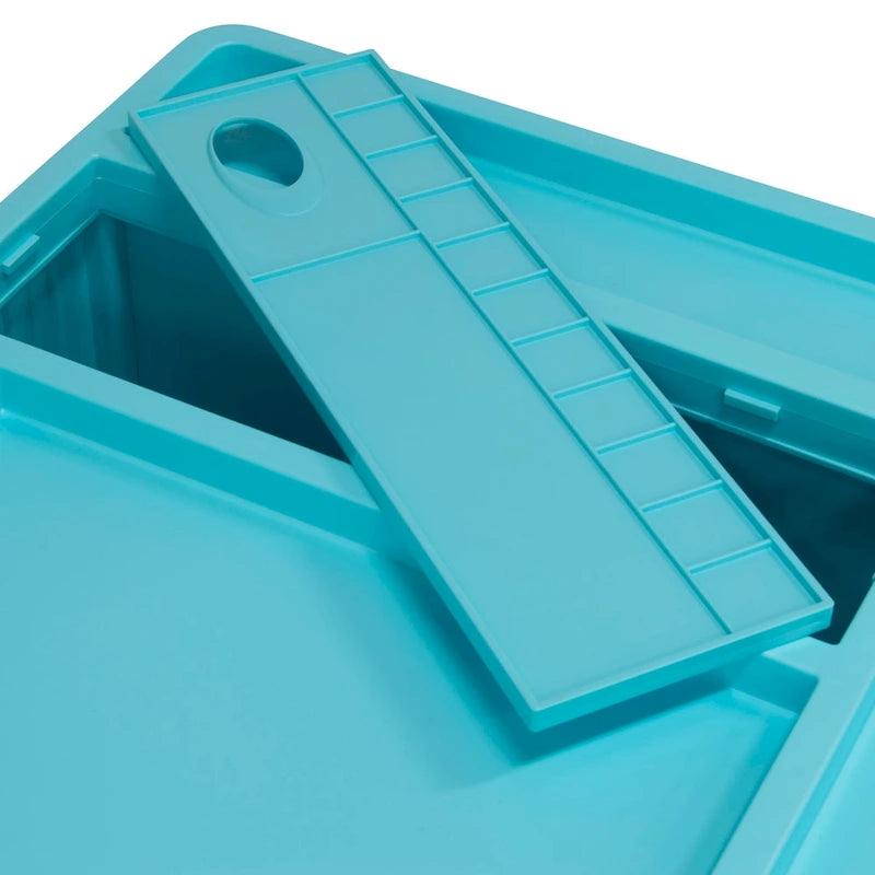 Organisateur de rangement mobile rotatif 4 faces – 18 L x 18 P x 26 H