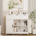35.4 Wide 3 Drawer Sideboard Buffet Cabinet