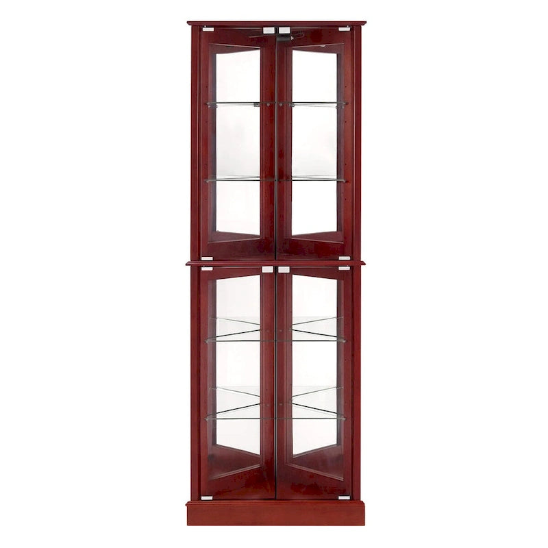 Armoire en porcelaine à miroir