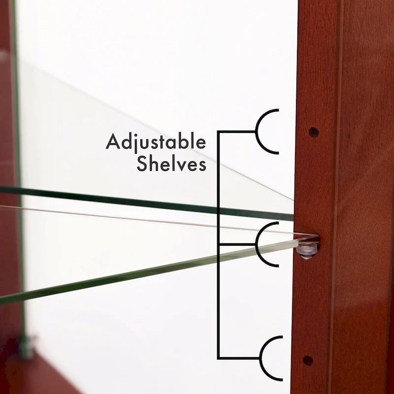 Armoire en porcelaine à miroir