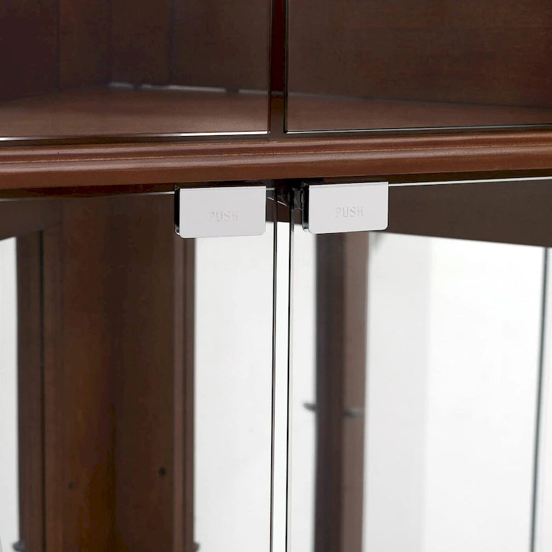 Armoire en porcelaine à miroir