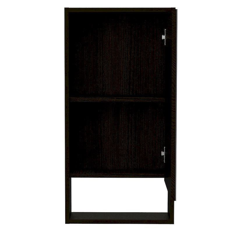 Armoire à pharmacie, une étagère extérieure, finition blanche, de haute qualité et durable