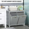 Meuble de tri de linge basculant