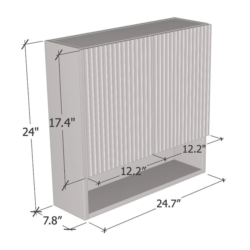 Armoire de salle de bain 2D
