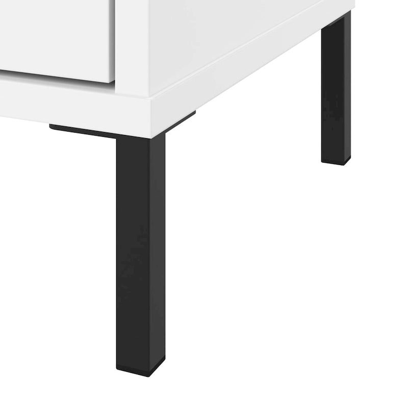 Meuble de rangement étroit pour salle de bain