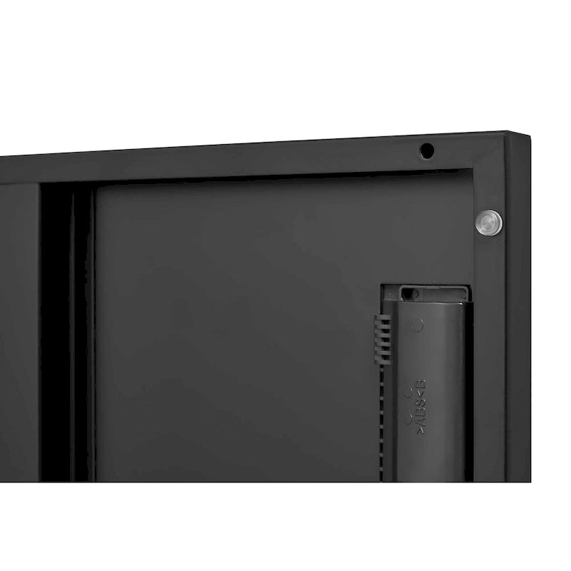 Casier de rangement à 9 portes pour employés, casiers métalliques pour bureau, salle de sport, école et maison avec fente pour carte (noir)